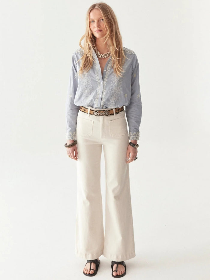 Pantalon EDNA ÉCRU