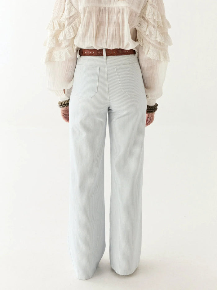 Pantalon EDNA - cargo bleu