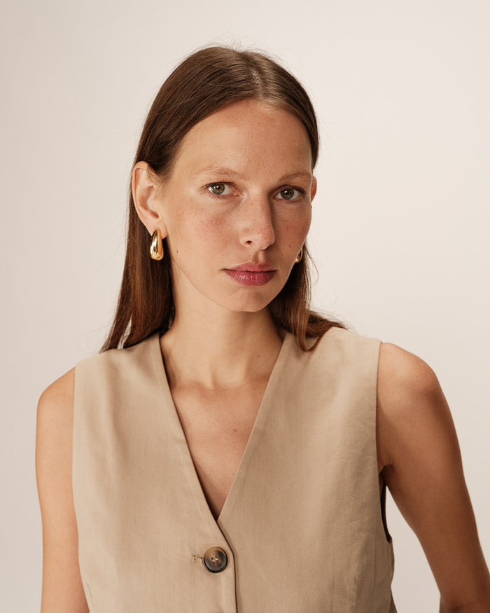 Gilet beige PENN
