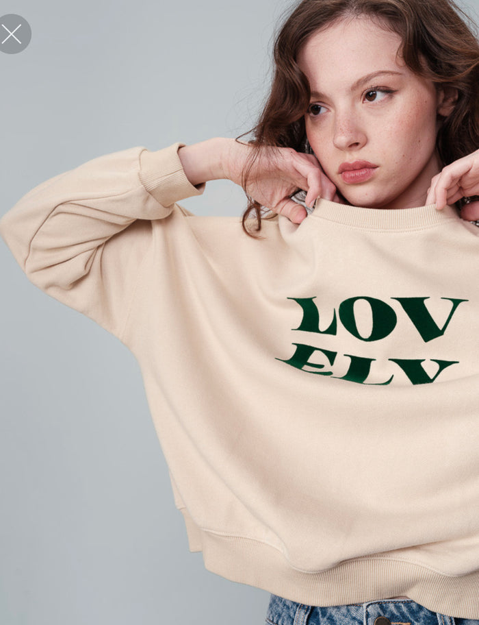Sweat-shirt NIGEL beige