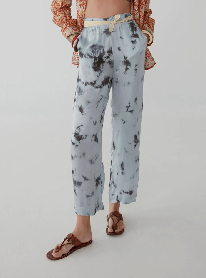 pantalon fluide femme tie and dye bohème
