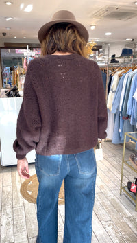Gilet ISADORA Choco