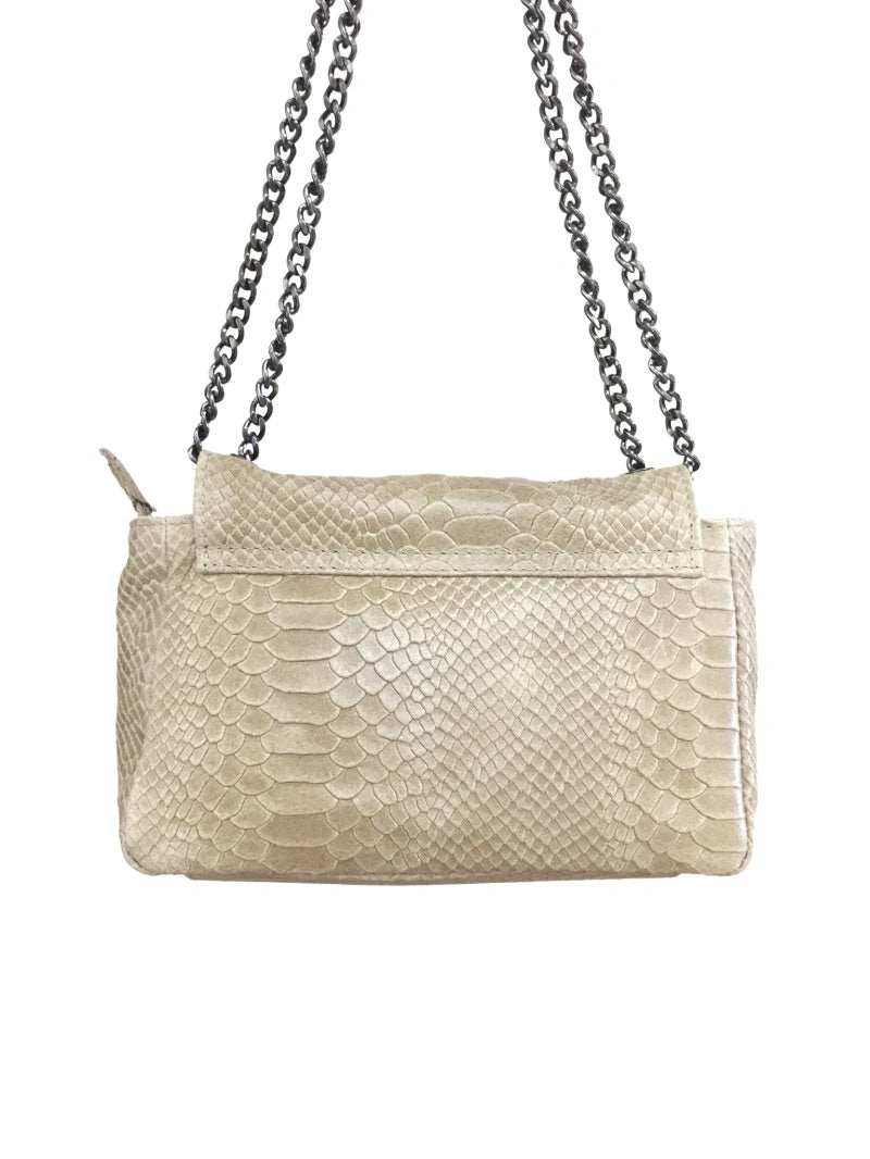 Sac en cuir Sophia beige