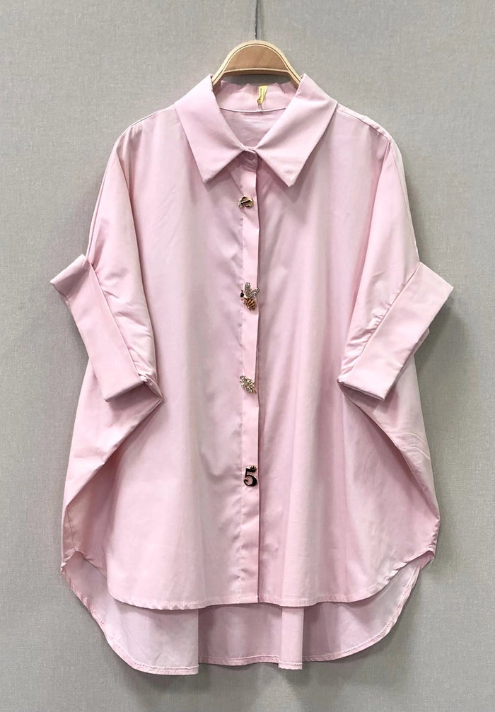 Chemise LUCKY BEE ROSE