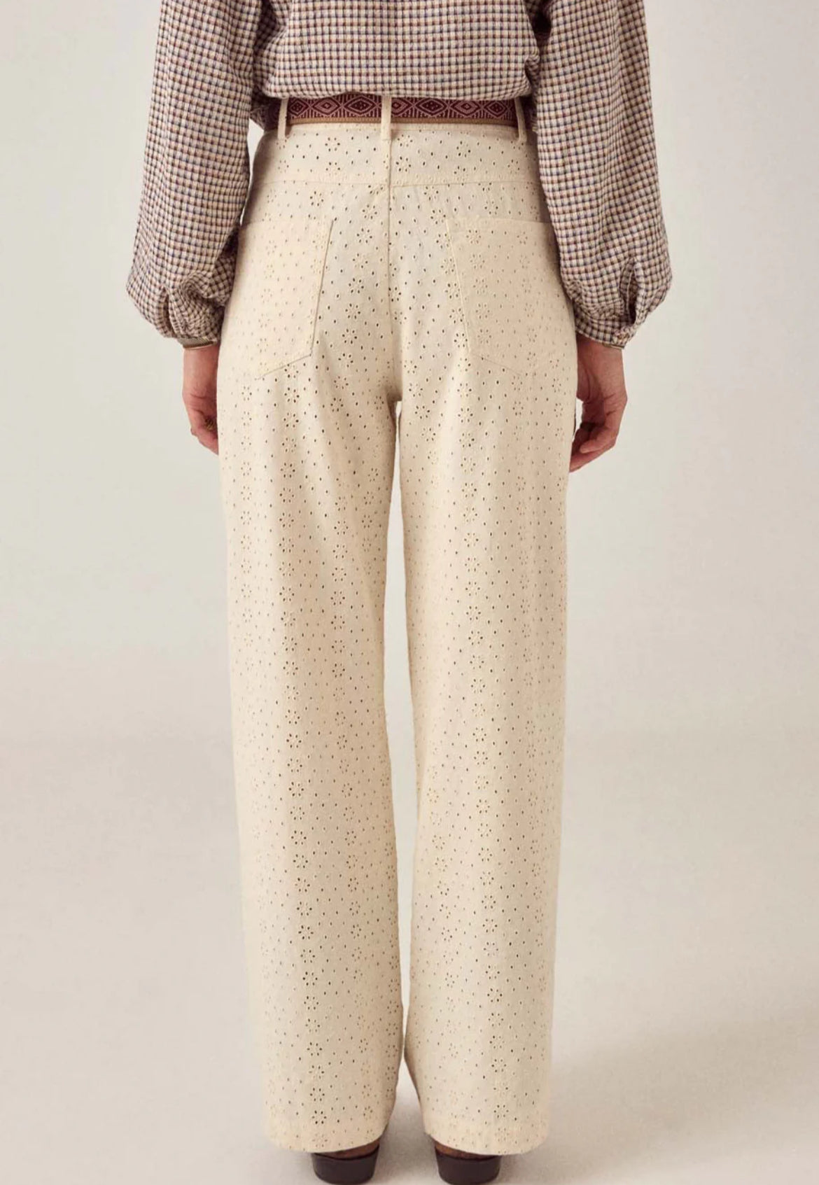 Pantalon Théodore écru