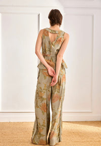 	Ensemble bohème top GALA pantalon assorti
