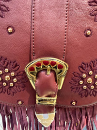 Sac FOLK grenat