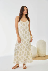 Robe LIRAEL – Robe longue dentelle bohème