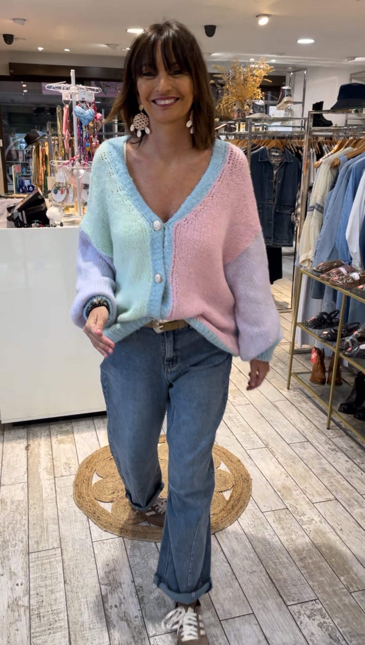 Gilet AURORE bleu
