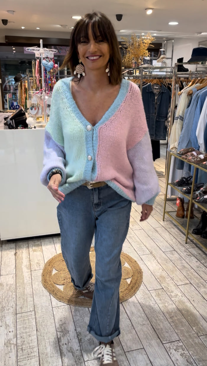 Gilet AURORE bleu