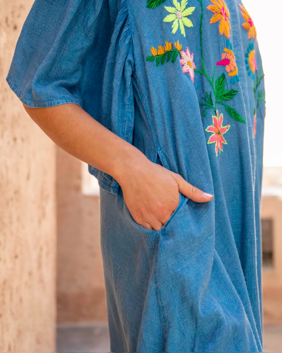 Robe Bohème Brodée PALOMA