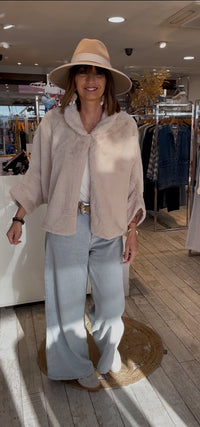 Veste LUNA Ecru/Nude