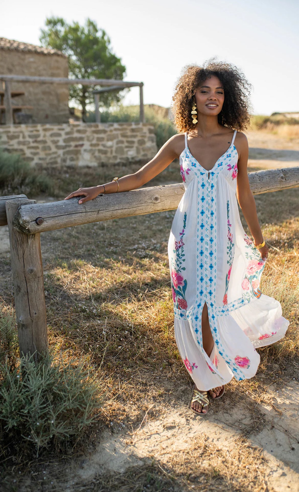 Robe longue bohème LORENA