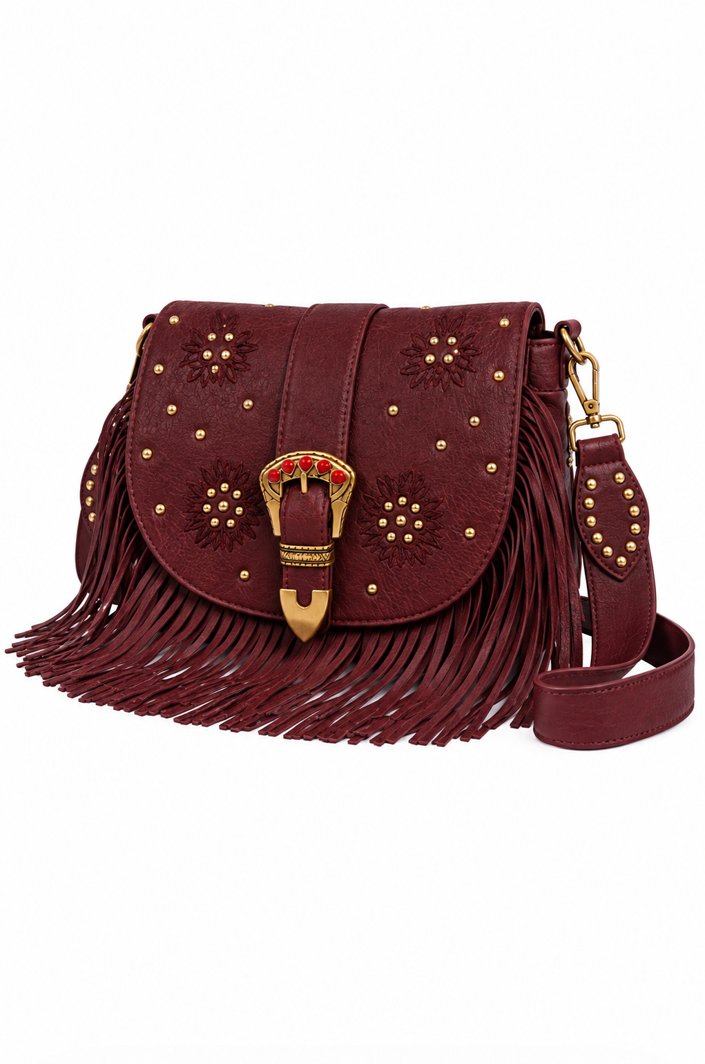 Sac FOLK grenat