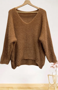 Pull Glow Brun irisé