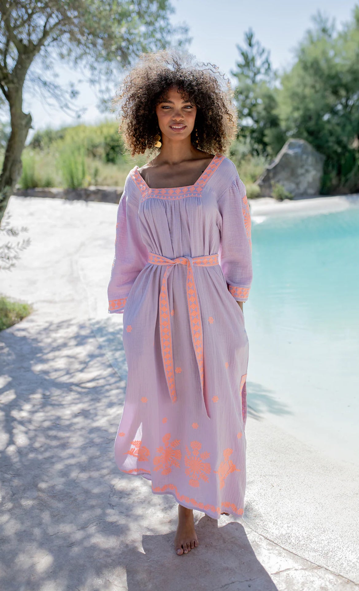 Robe Bohème LILA Sun