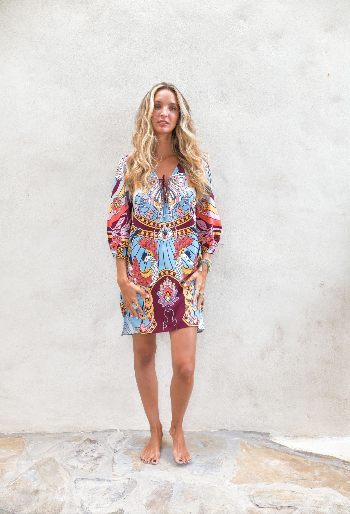 Robe Bohème AZURA – Courte