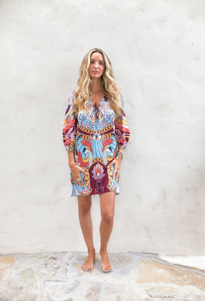 Robe Bohème AZURA – Courte