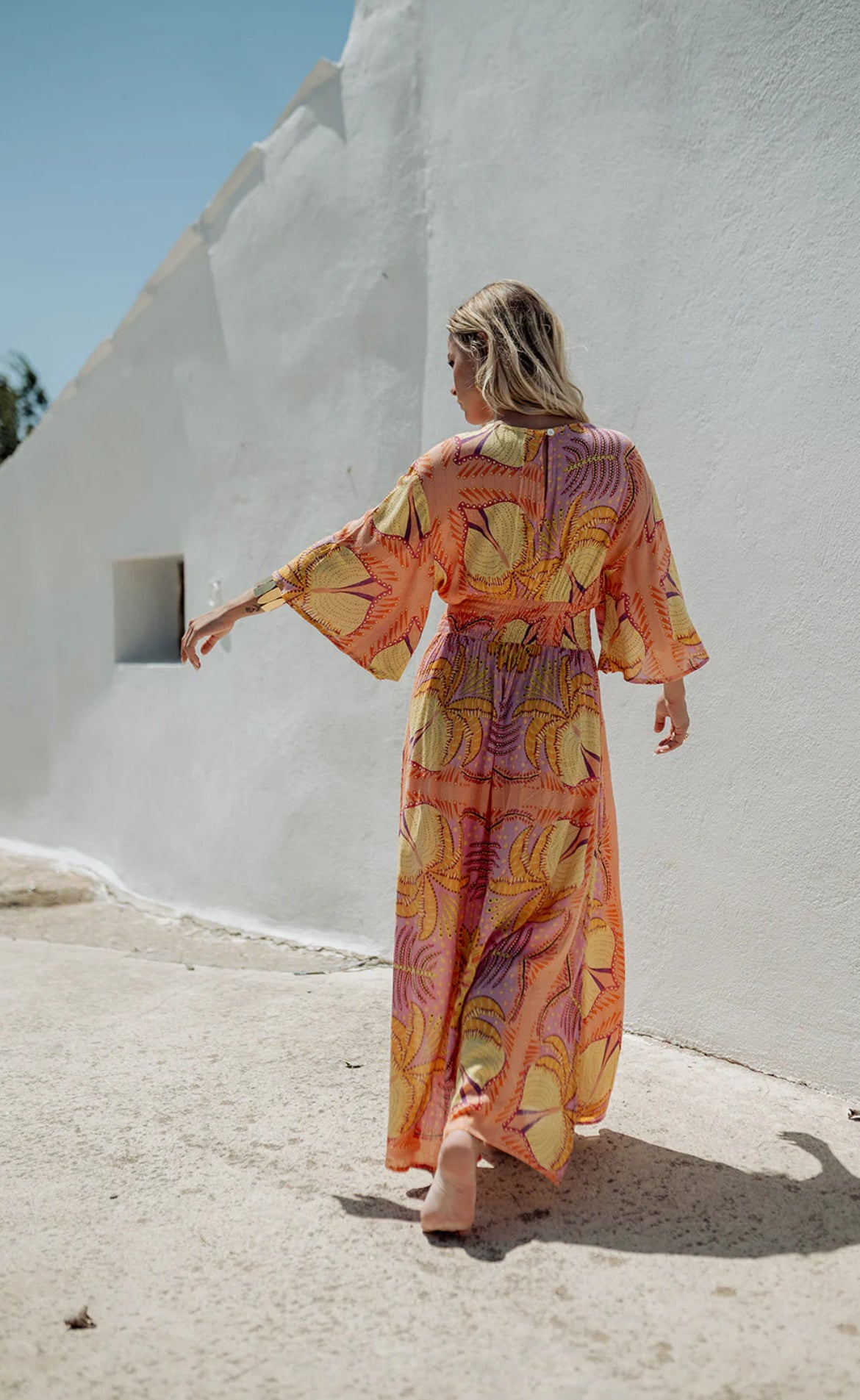 Robe longue PALMERA