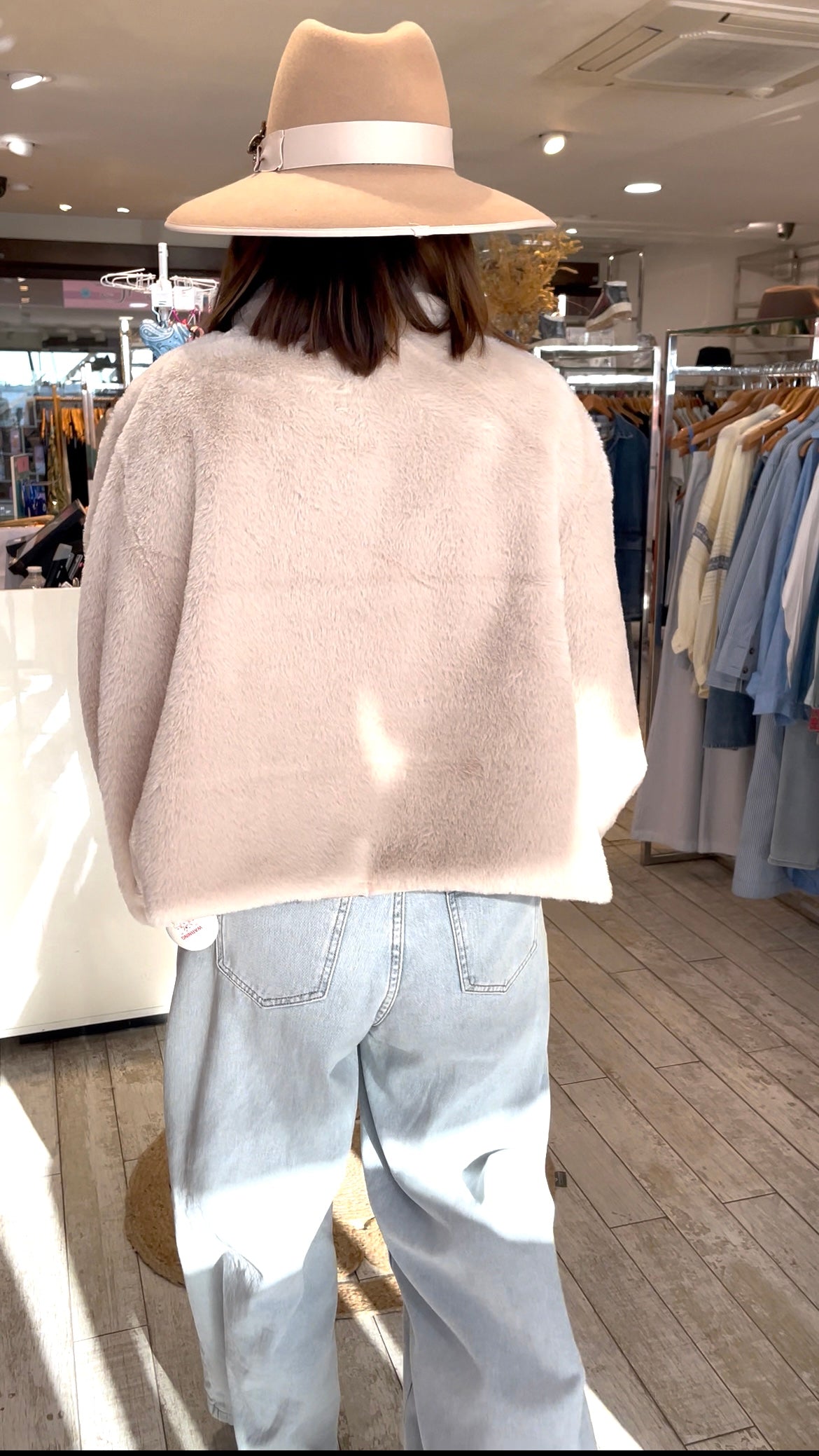 Veste LUNA Ecru/Nude