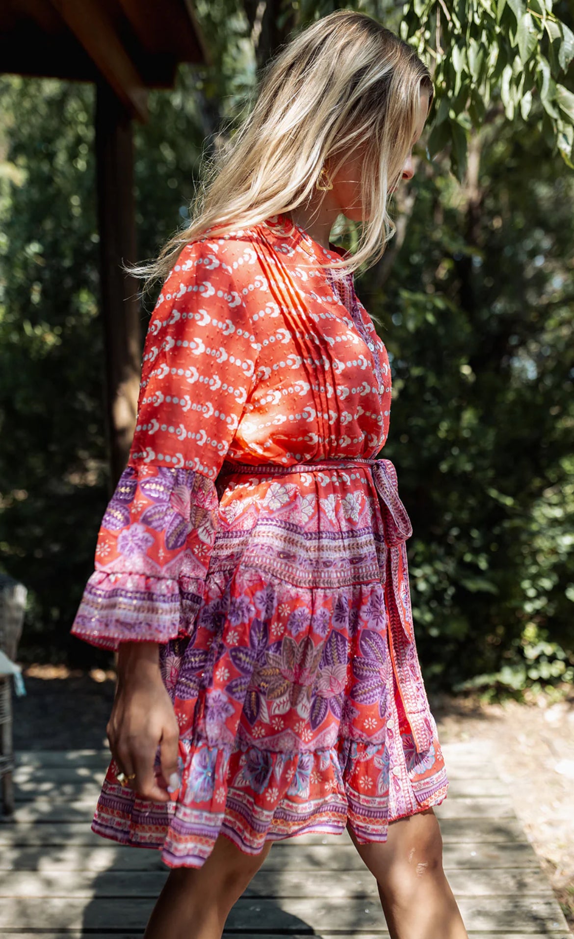 Robe Bohème SAVANA Coral
