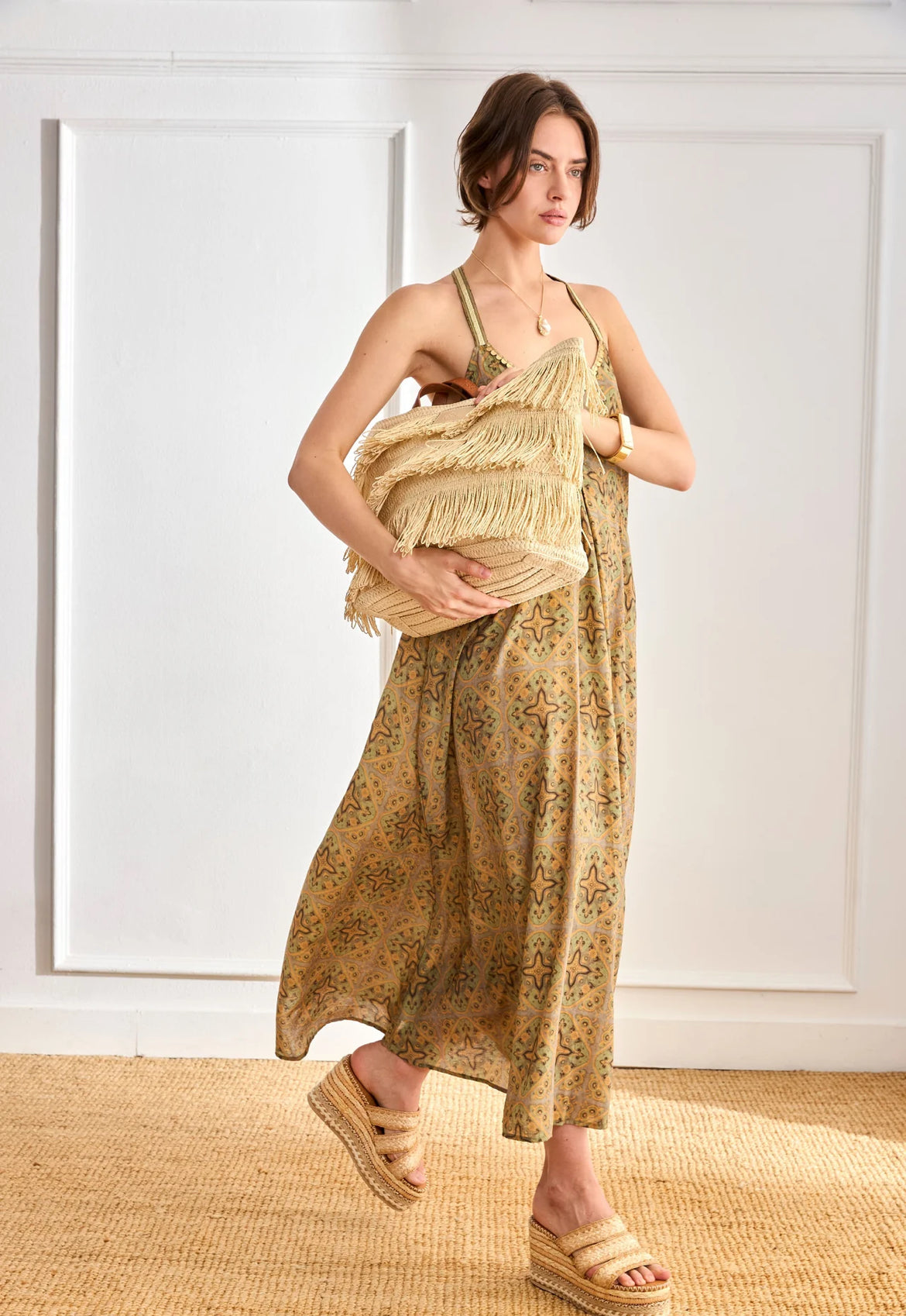 Robe longue bohème AVENIT