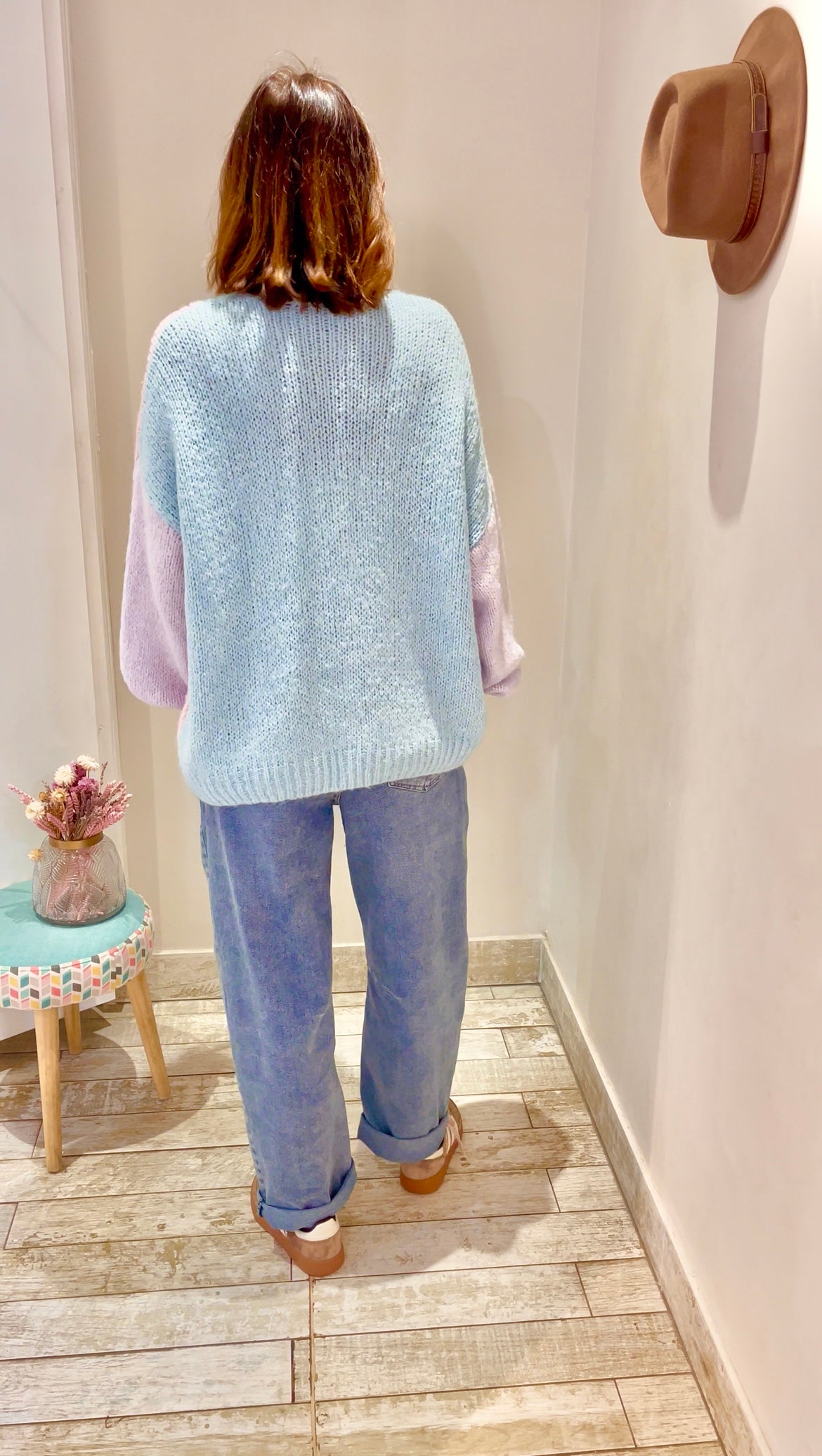 Gilet AURORE bleu
