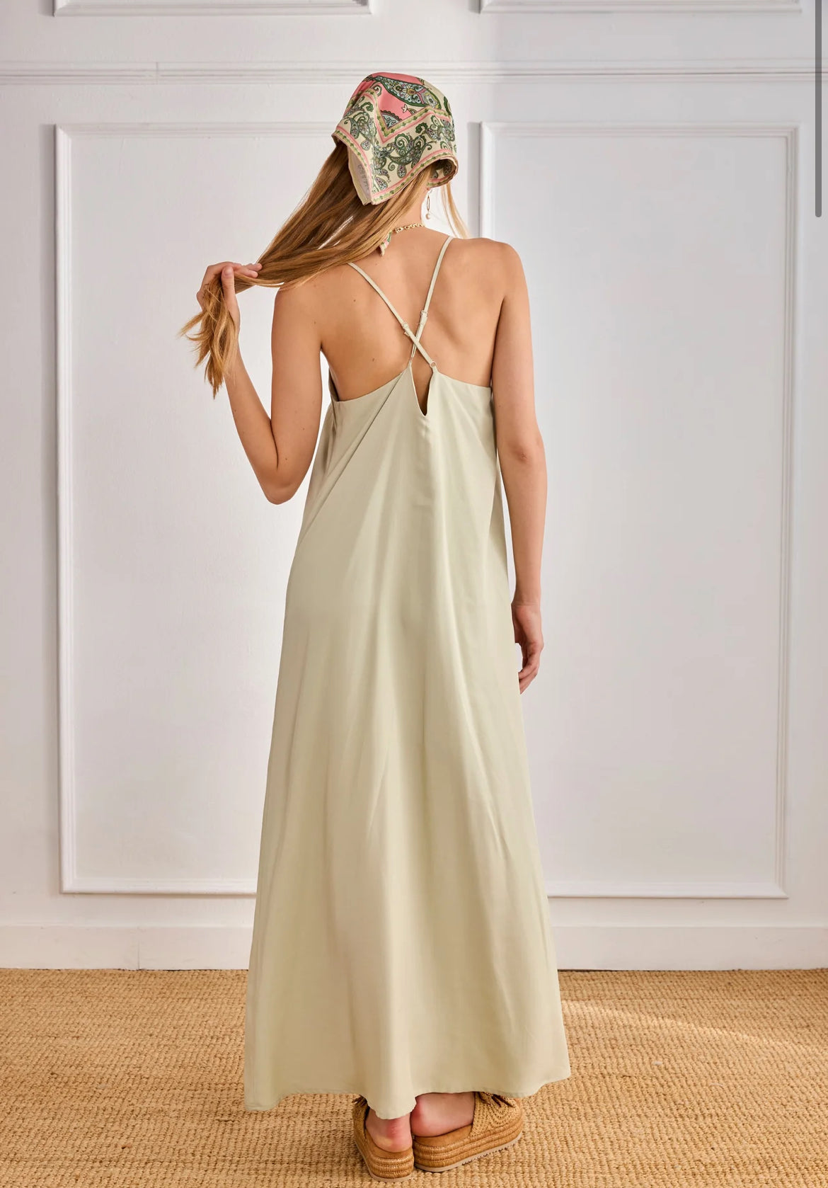 robe bohème dos croisé solen gypsy boheme