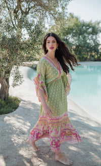 Robe Bohème LILYA Green
