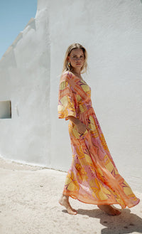 Robe longue PALMERA