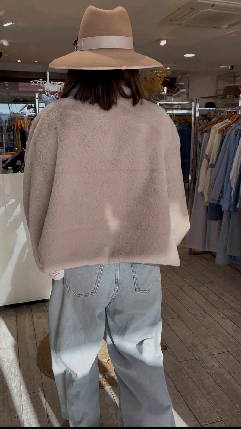 Veste LUNA Ecru/Nude