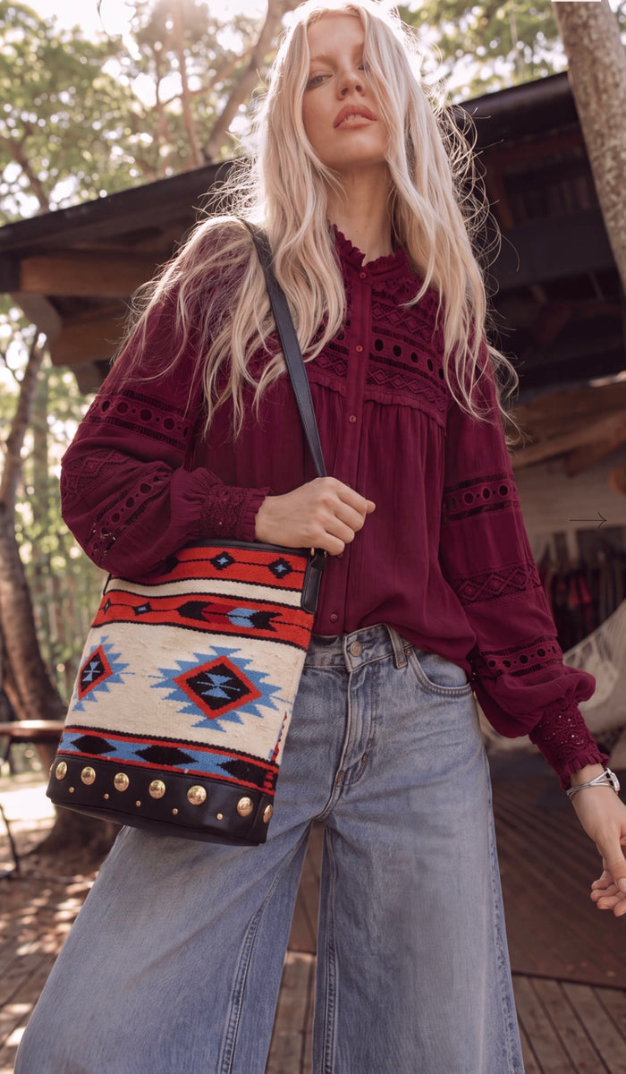 Sac Selaia Hobo multicolore