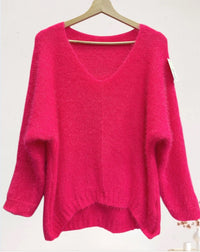Pull Glow – Fuchsia irisé