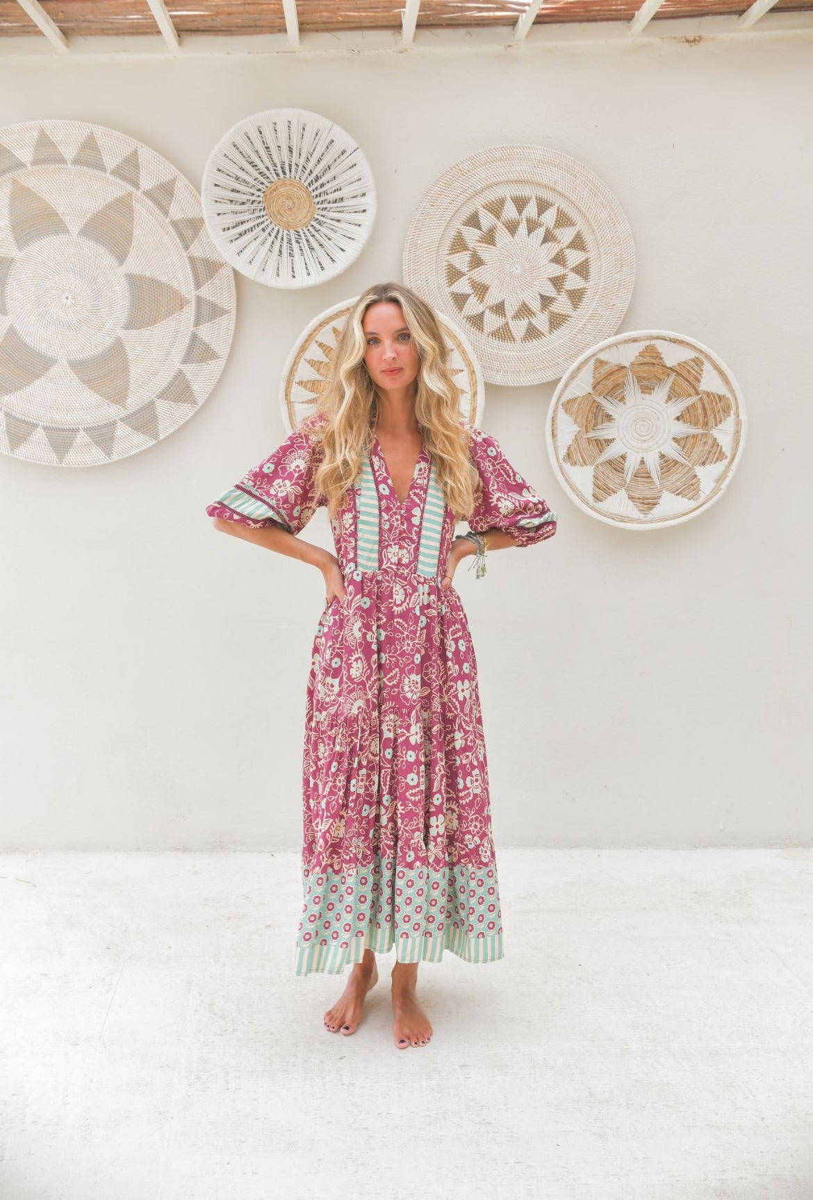 Robe Bohème Longue Solena Riviera