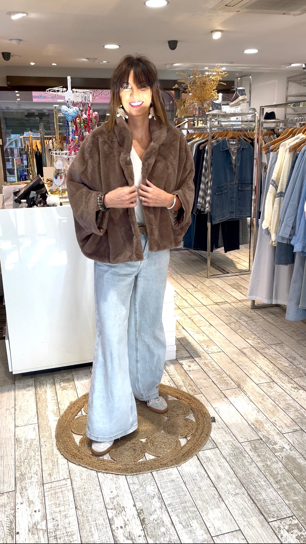 Veste LUNA Marron