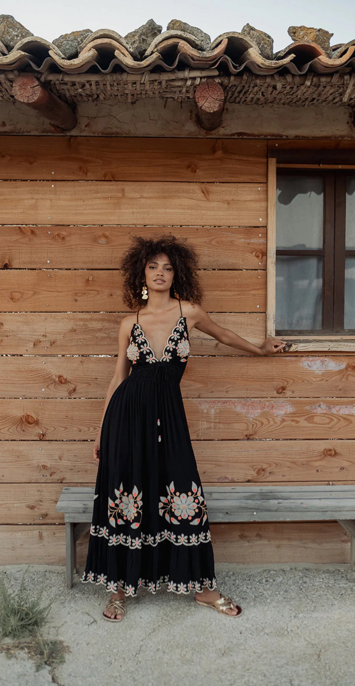 Robe Bohème NOA Black