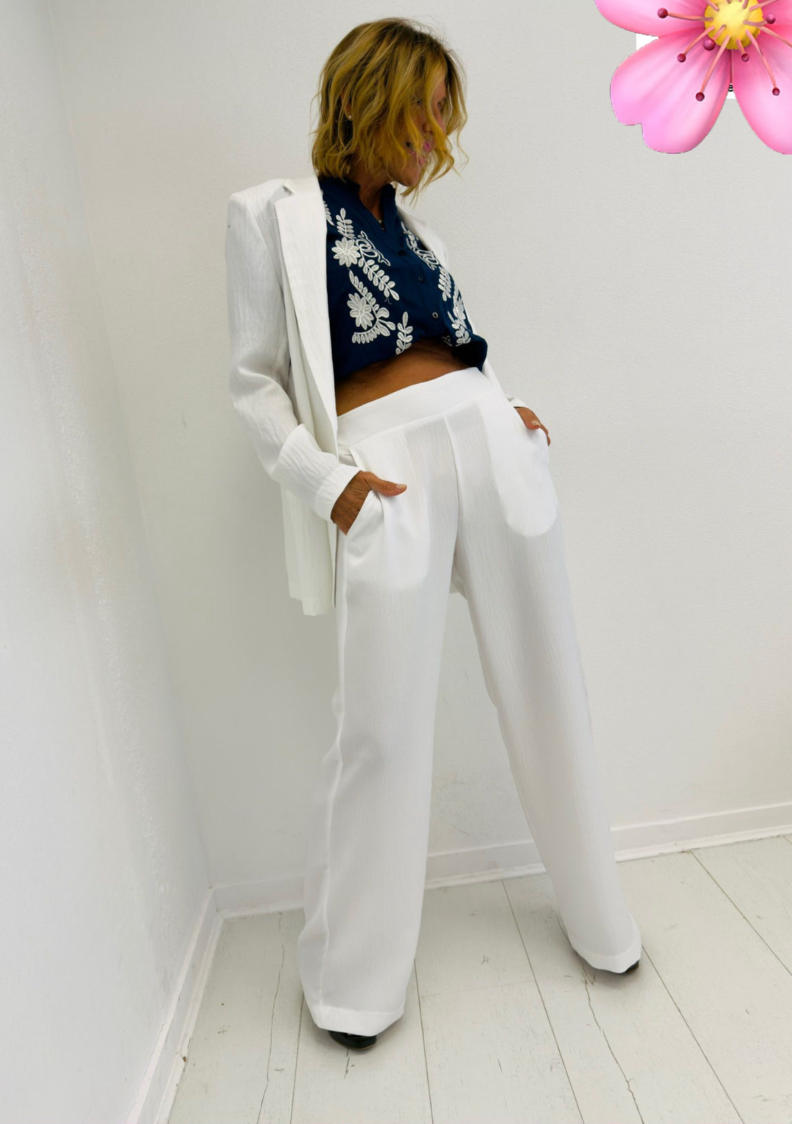 Veste LINA blanche