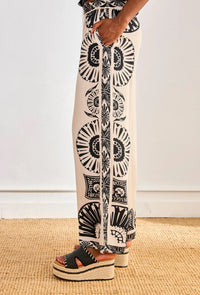 Sandales Purpurita Noires – Plateforme Bohème Chic