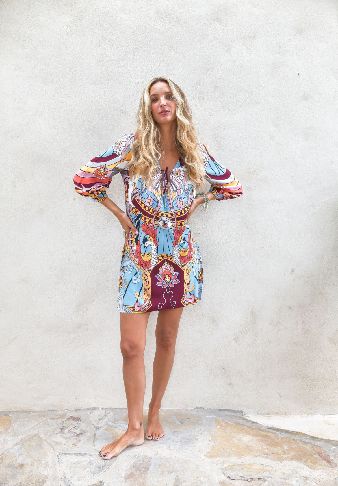 Robe Bohème AZURA – Courte