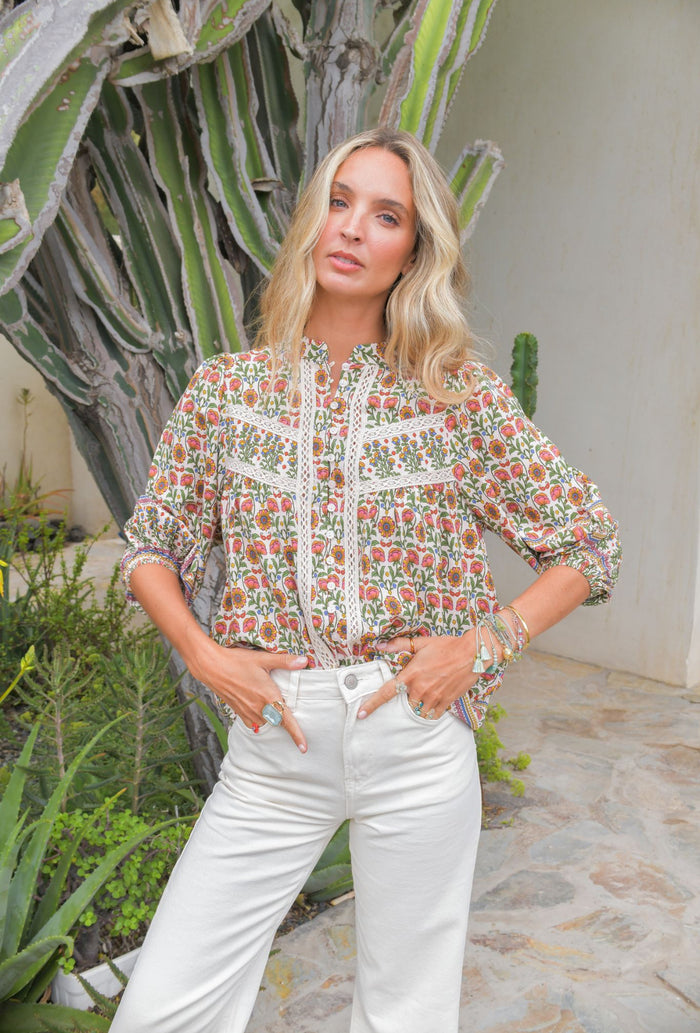 Blouse Rosalia Bohème Fleurie