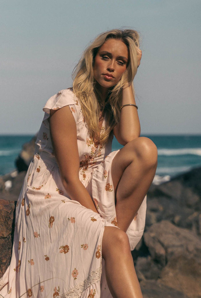 Robe Rosalie Bohème – Nude Rosé