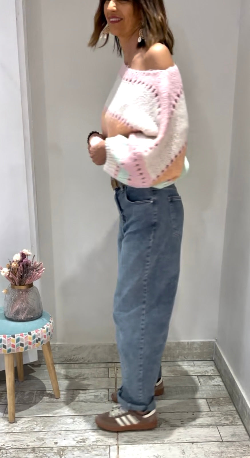 Jeans barrel HARPER