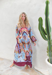 
robe longue bohème fluide