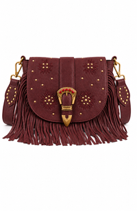 Sac FOLK grenat