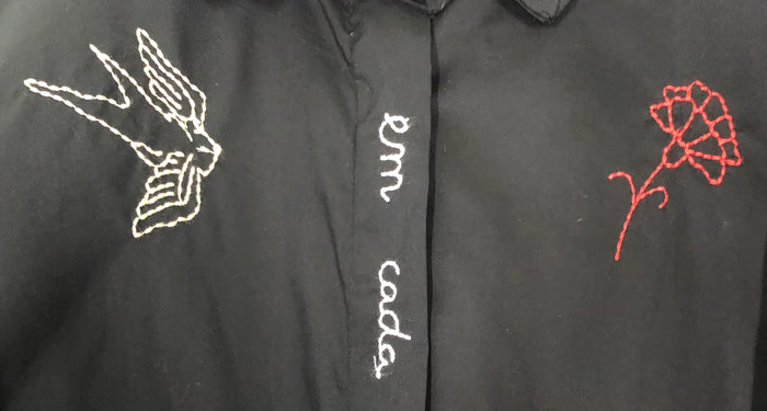 Chemise noire AMIZADE