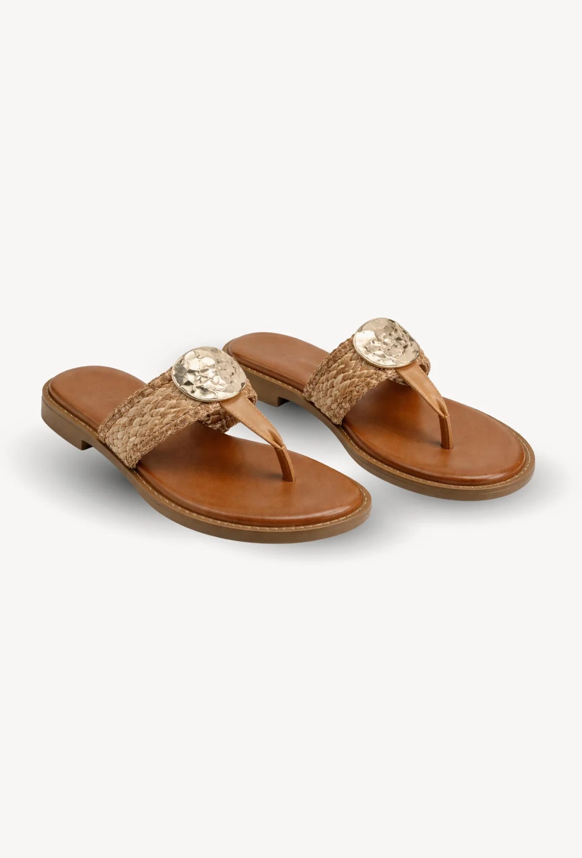 Sandales Orlando – Entredoigt Bohème & Détail Doré