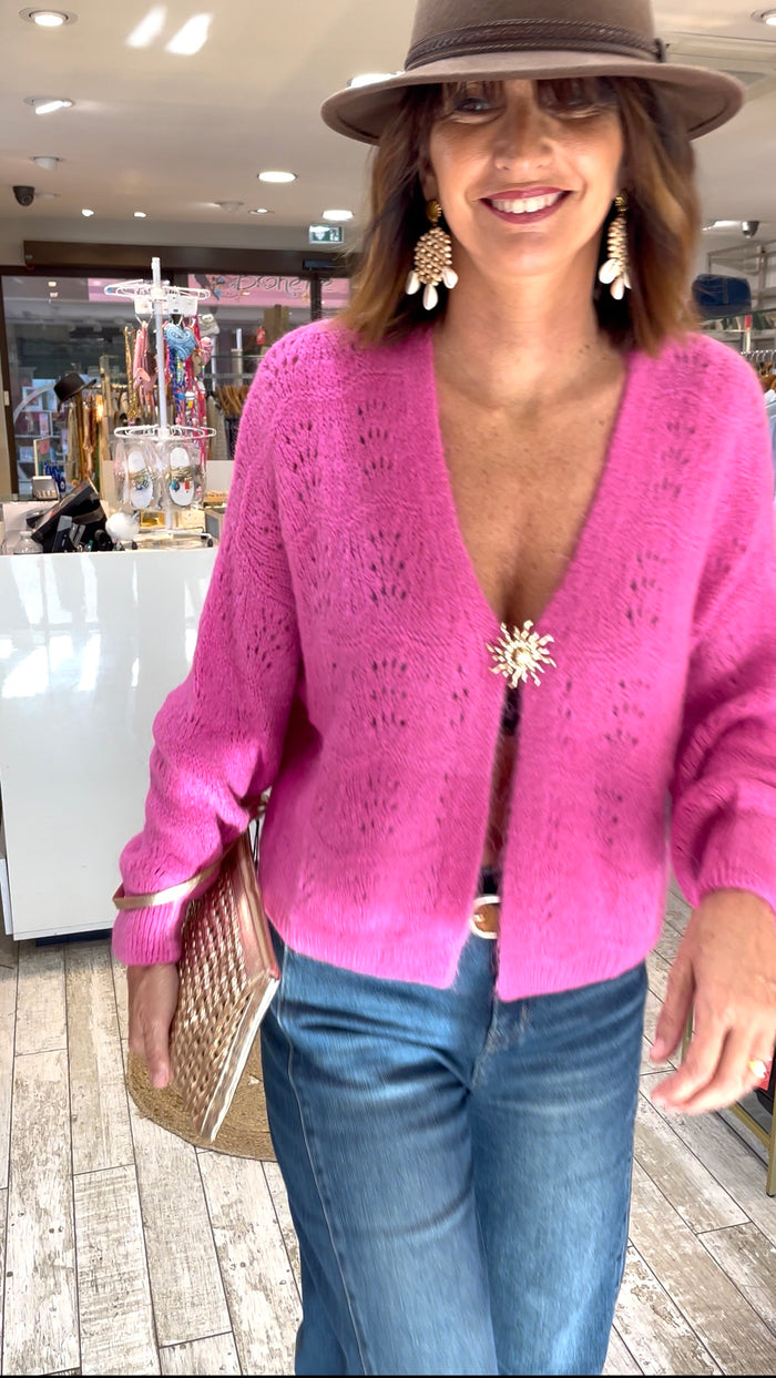 Gilet ISADORA Rose