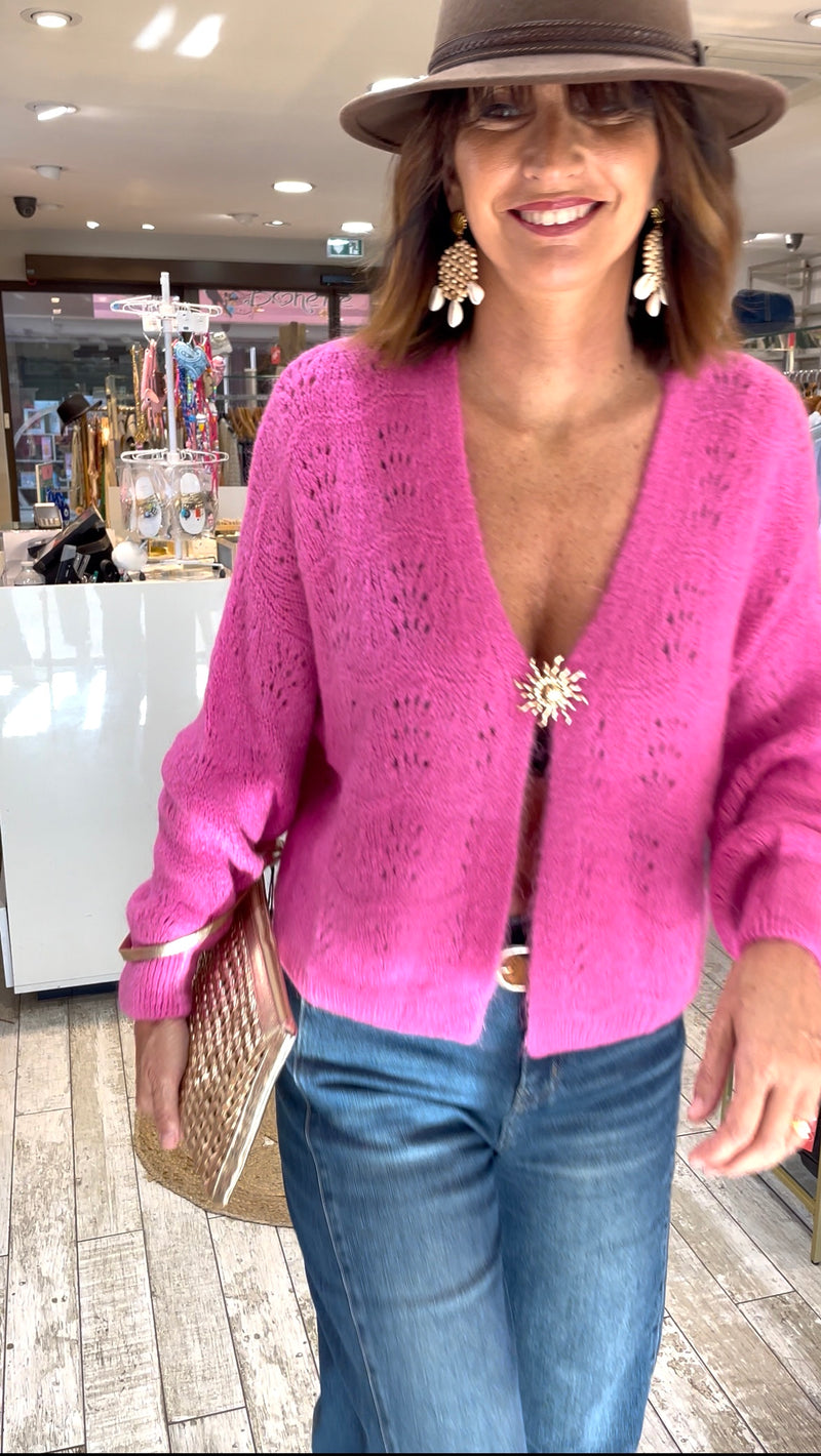 Gilet ISADORA Rose