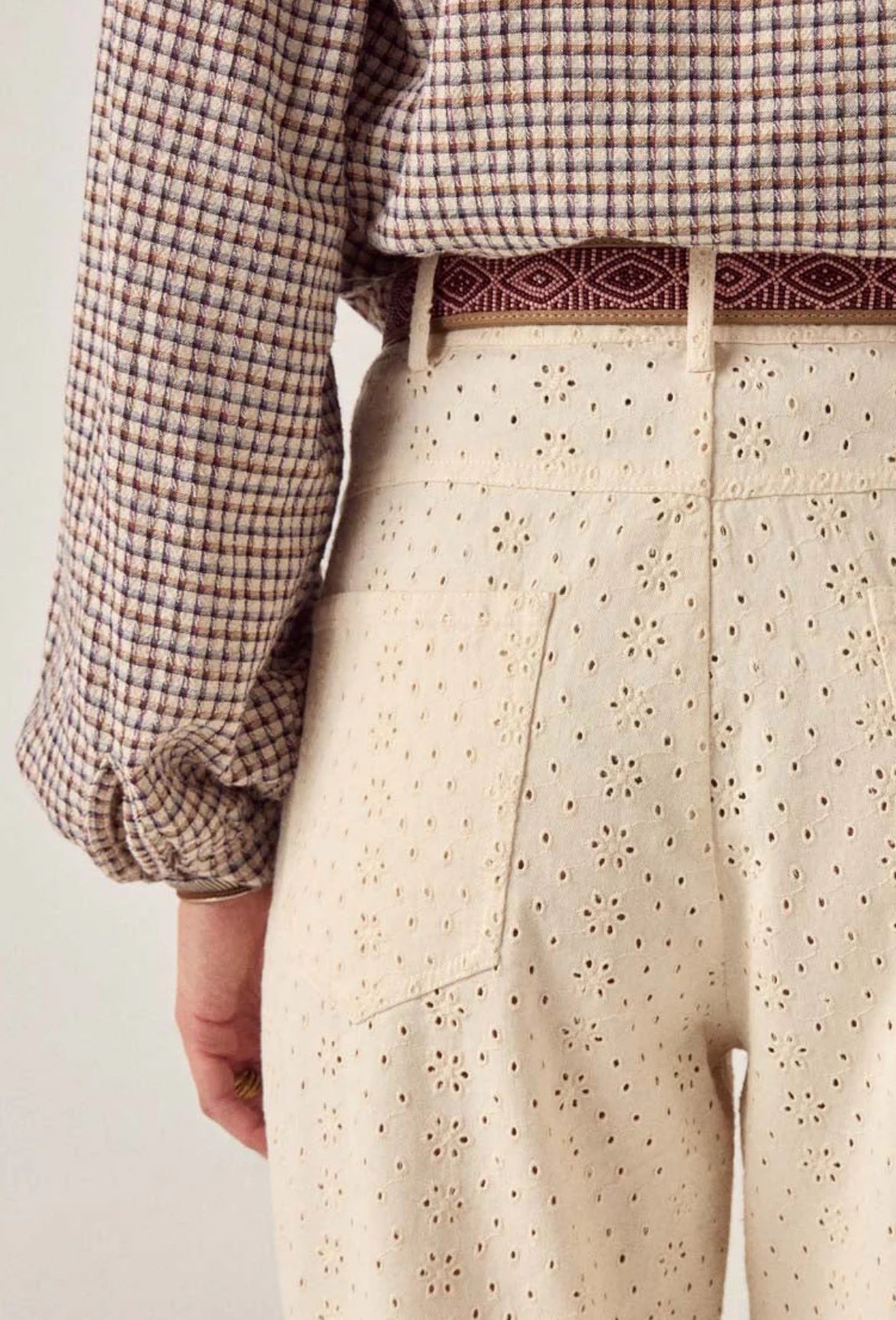 Pantalon Théodore écru