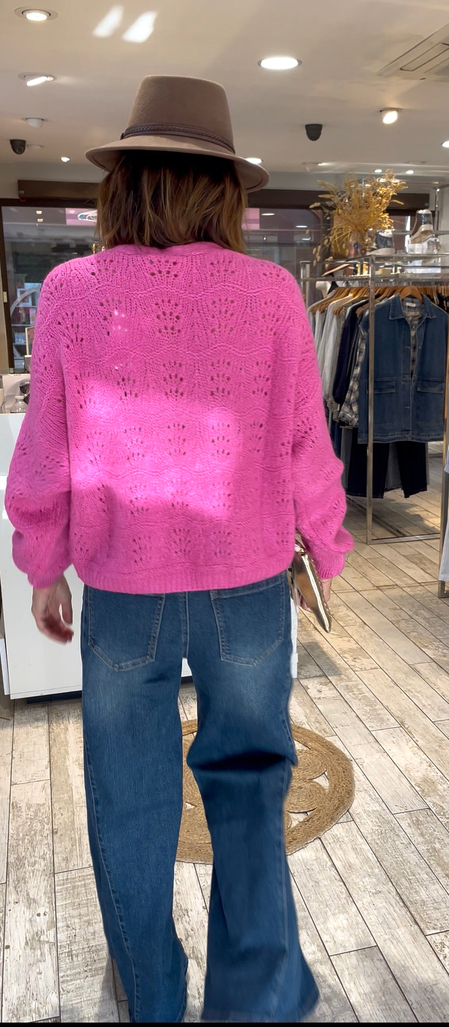 Gilet ISADORA Rose